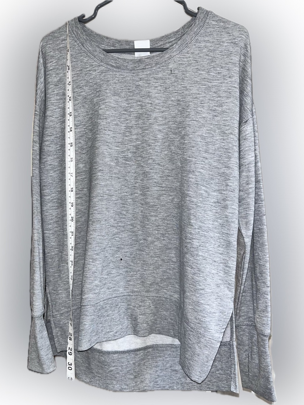 Men's Grey Crewneck Sweater - Classic Comfort cozy size m ladies oversized rare